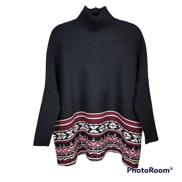 oVersized Turtleneck Joseph A Sweater - Picture 1 of 5